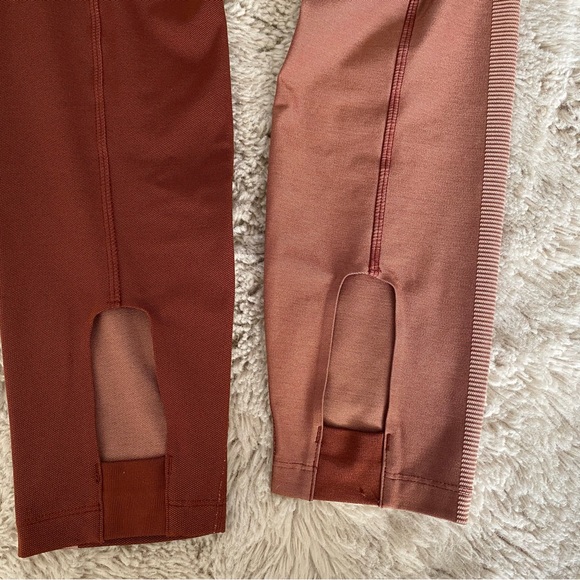 Nike Tech Pack Running Crop Tights Compression Leggings Pueblo Brown - Picture 7 of 13